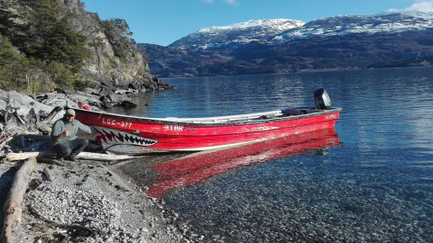 Salida de Carrera Tours por el lago General Carrera, foto 4